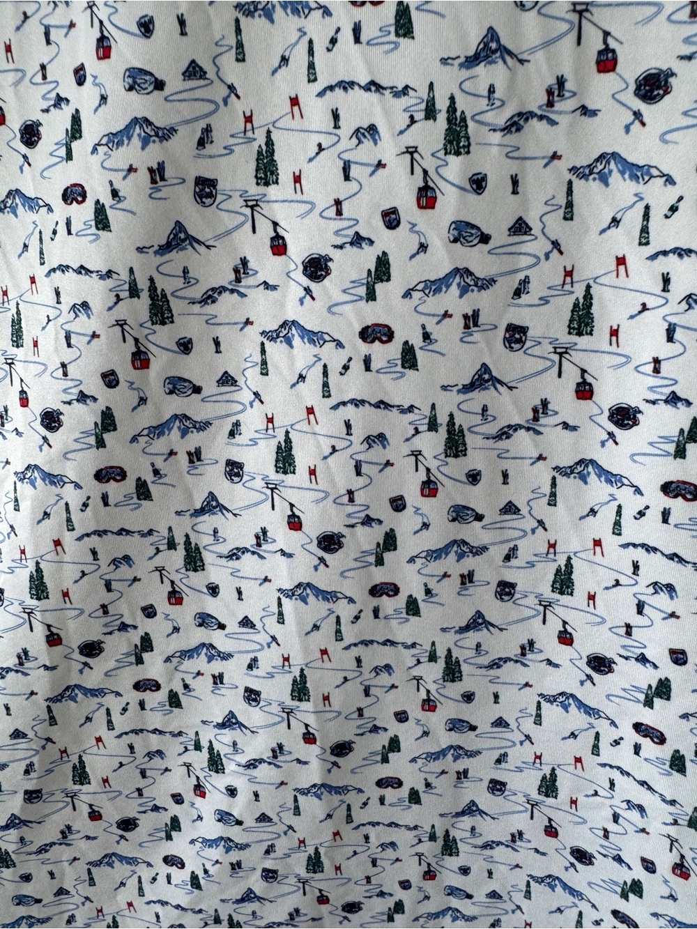 Peter Millar Summer Comfort XXL Performance Polo - Crosby Club - Ski Print - Picture 5 of 8